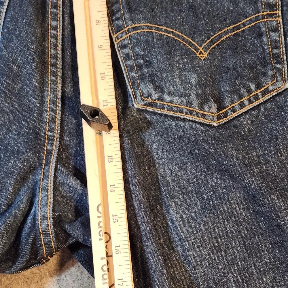 Vintage‎ 1998 Levis Silver Tab Straight Relaxed Jeans Made in USA Streetwear Y2K